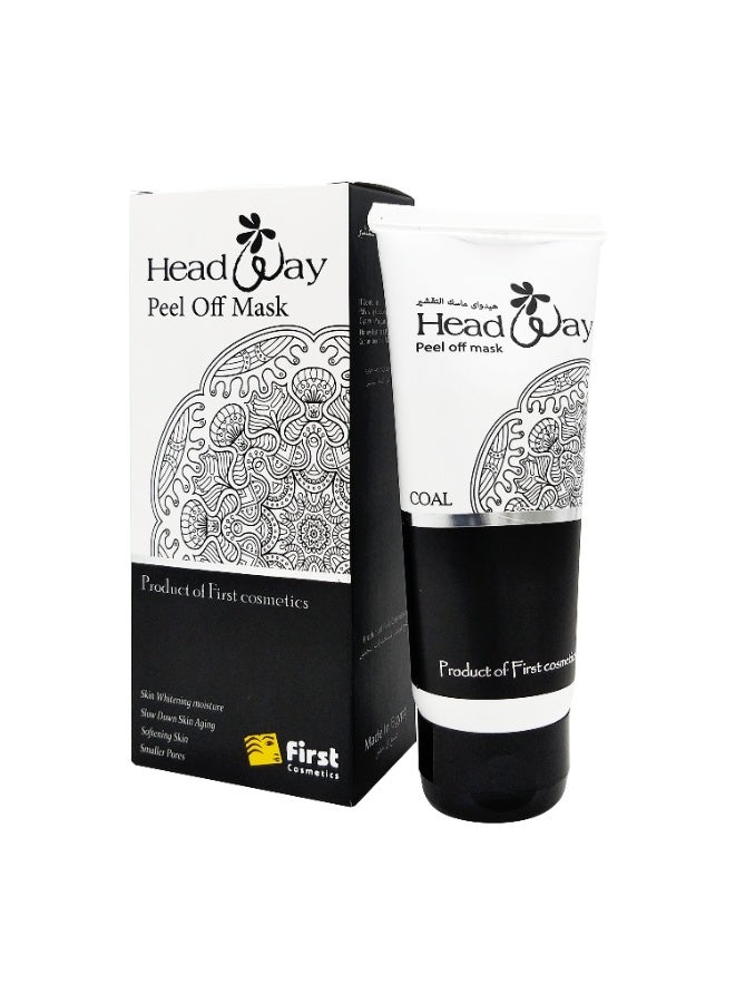 First Cosmetics Headway Peel Off Face Mask Charcoal 120ML - Image 1