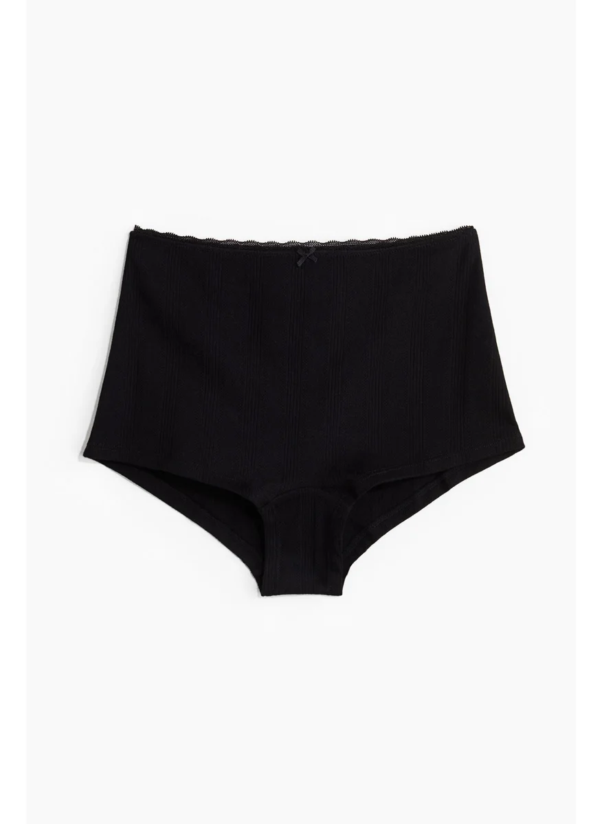 اتش اند ام Pointelle Shortie Briefs
