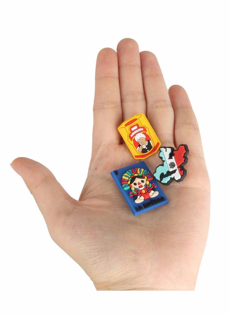 Zikra Colorful Shoe Charms - Fun Shoe Accessories for Kids & Adults, Birthday Party Gifts & Bracelet Decorations (47 Pieces) - Image 4