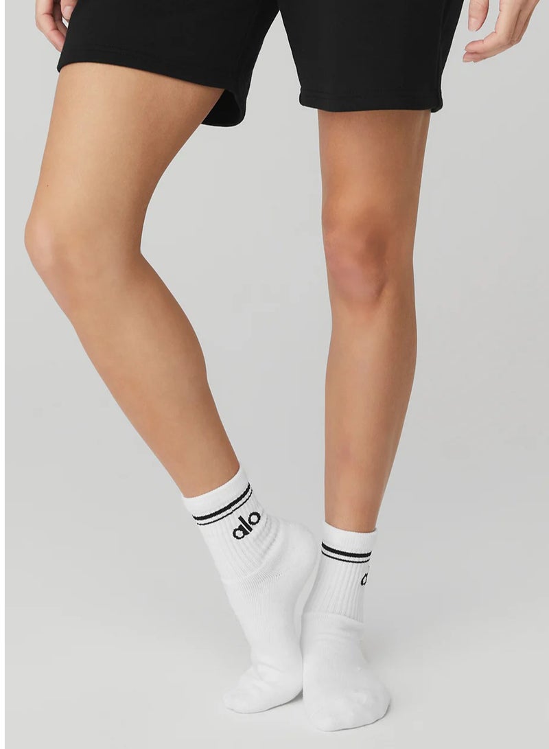 alo 3pcs Unisex Half-Crew Throwback Sock - Image 2