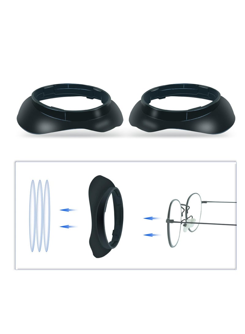 SOLARAE Glasses Spacer Protector for Meta Lens, Anti-Scratch Bumper Frame for Myopia Glasses, Compatible with Meta Accessories to Prevent Scratches on Lens Inserts. - Image 4