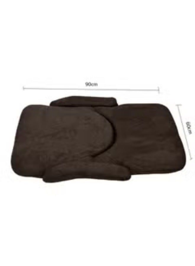 SMART HOME Ground chair with armrests for camping and trips, foam padded with adjustable back (colors may vary) - Image 5