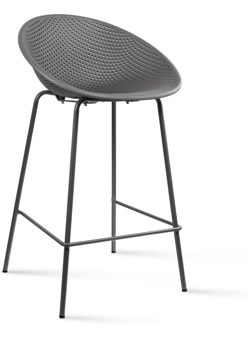 Modern Counter Height Barstool 25.5" - Image 4