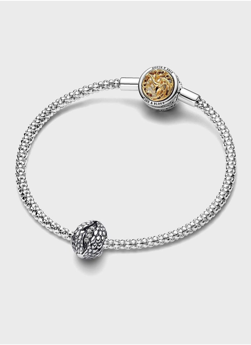 PANDORA The Dragon Egg Sterling Charm  - Image 3