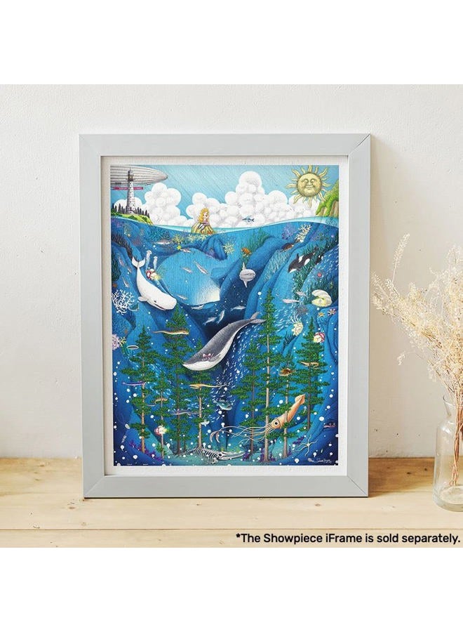 Pintoo Jigsaw Puzzles 1200 Piece for Adults - Smart - Under The Sea Beautiful Plastic Puzzle for Home Decor Zero Dust Easy Storage [H2451] - Image 2