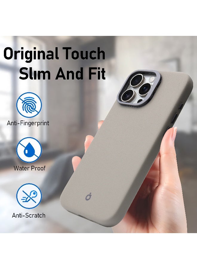 ALot ARISTO CASE FOR I PHONE 15 PRO TITANIUM Technical PU+Microbifer +Magnetic +Nickle logo - Image 3