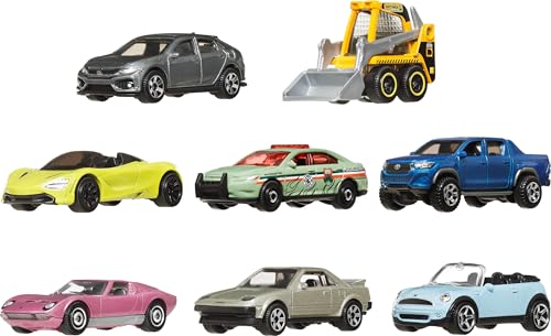 Matchbox 1:64 Scale Die-Cast Toy Cars or Trucks, Set of 8, Themed Multipack of 8 Vehicles Including 1 Exclusive (Styles May Vary) - Image 5