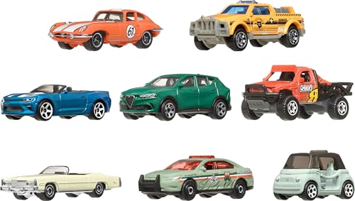 Matchbox 1:64 Scale Die-Cast Toy Cars or Trucks, Set of 8, Themed Multipack of 8 Vehicles Including 1 Exclusive (Styles May Vary) - Image 4