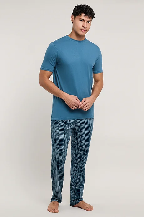 R&B Patterned Loungewear Set
