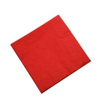 PrettyurParty Pretty UR Party Red Paper Napkins, Beverage Napkin, Disposable Paper Cocktail Napkins, Dinner Napkins for Birthday, Wedding, Graduation Party, Restaurant, Picnic – 2 ply / 20 pcs - Image 4