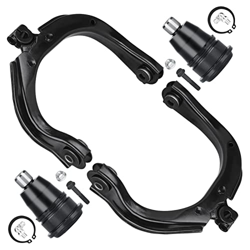 Autsurles Front Upper Control Arm & Ball Joints Replacement for Buick Rainier Chevy Trailblazer GMC Envoy Oldsmobile Bravada Saab 9-7x - 4pc set - Image 1