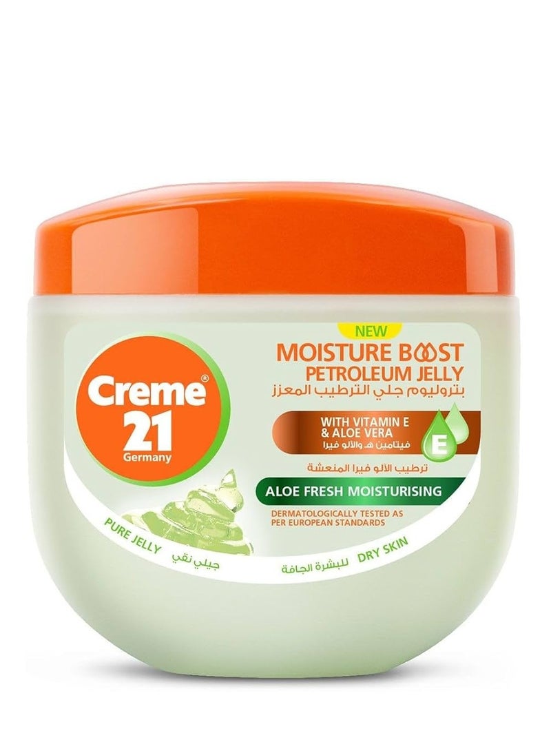 Creme 21Moisturising  petroleum Aloe vera  jelly For Dry Skin 300ml