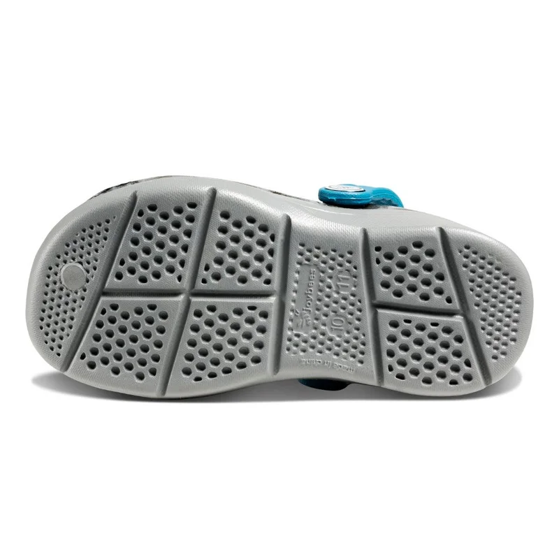 Joybees Graphic Black Acid Wash/Deep Teal Kids Active Clog  | Best Price UAE