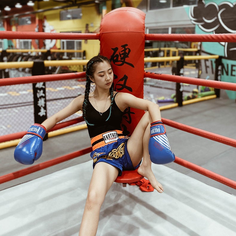 ANOTHERBOXER Multicolor Muay Thai Shorts 67. - Image 5