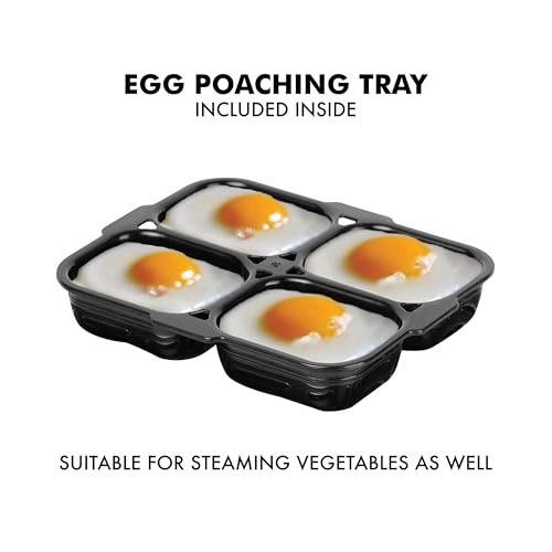 Clearline Electric Egg Boiler, 400 Watts, 3 Boiling Modes, Stainless Steel Body and Heating Plate, Boils up to 6 Eggs at a time, Automatic Shut Down - Image 5