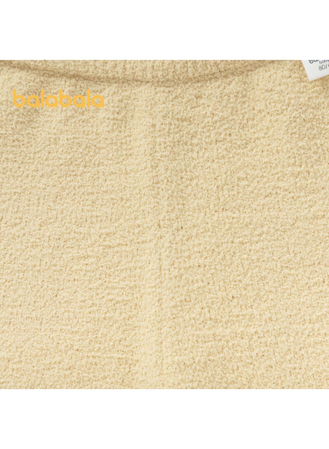 Balabala Balaone Baby Underwear Set For Boys And Girls, Winter Home Wear Autumn Clothes And Pants  Half-fleece 209425134201 - Image 3