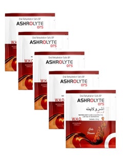 WHO Oral Rehydration Salts Bp Ashrolyte Ors 21.8g (Pack Of 5)  - Image 1