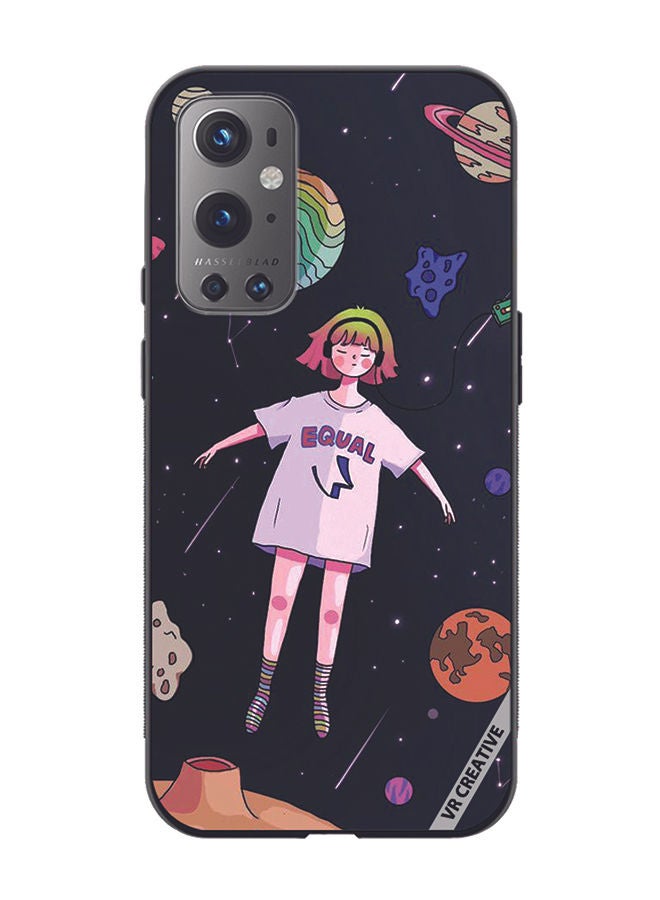 VR CREATIVE Protective Case Cover For OnePlus 9 Pro Galaxy Design Multicolour - Image 1