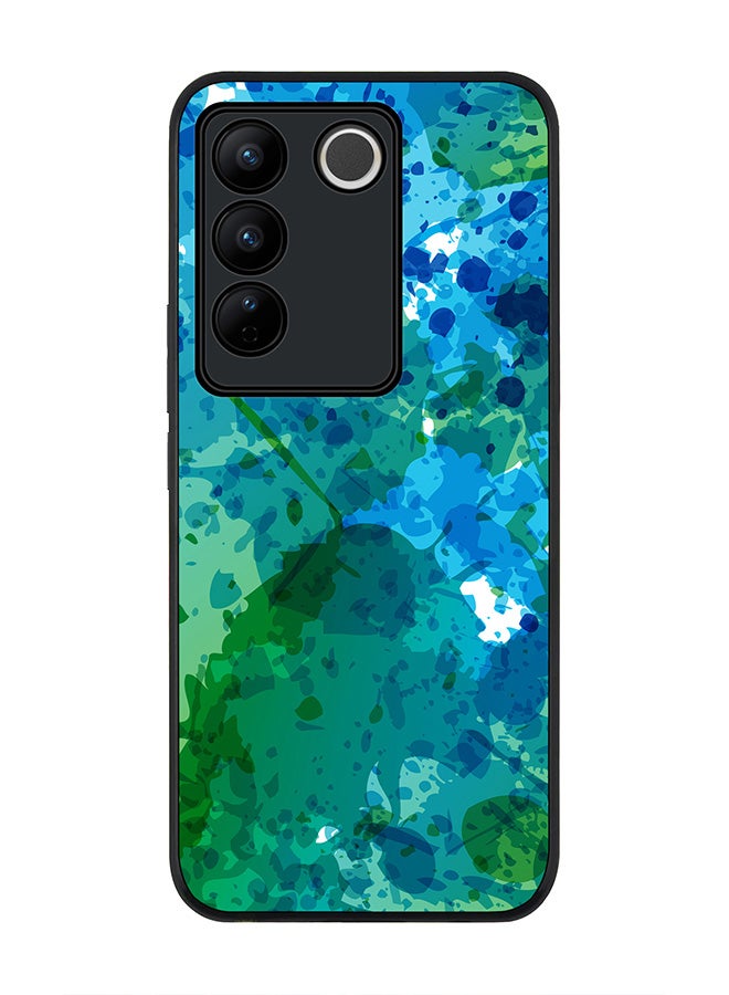 Stylizedd Rugged Black Edge case for Vivo V27 / Vivo V27 Pro / Vivo S16, Slim fit Soft Flexible Rubber Edges Anti Drop Cover - Underwater Burst - Image 1