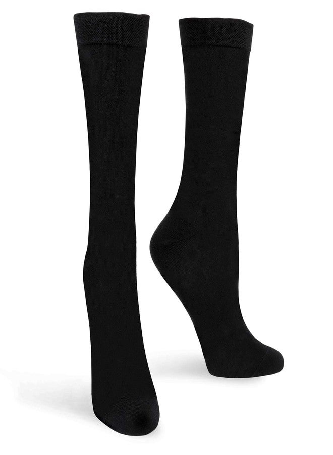 HUE جوارب نسائية من هيو، عبوة من 3 أزواج، جوارب كاجوال، أسود، مقاس أمريكي واحد - Image 2