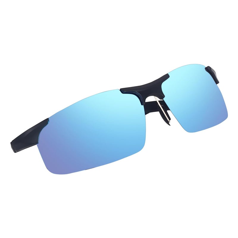 Dervin UV Protected Polarized Sports Sunglasses for Men & Women | Ideal for Driving, Cycling, Biking & Cricket - Image 4