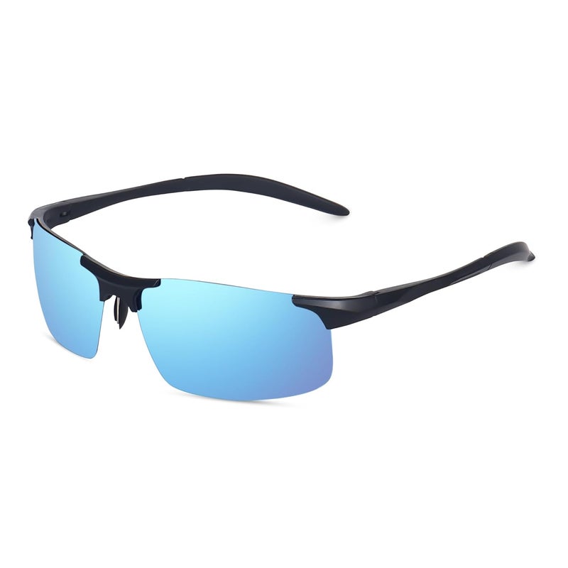 Dervin UV Protected Polarized Sports Sunglasses for Men & Women | Ideal for Driving, Cycling, Biking & Cricket - Image 2
