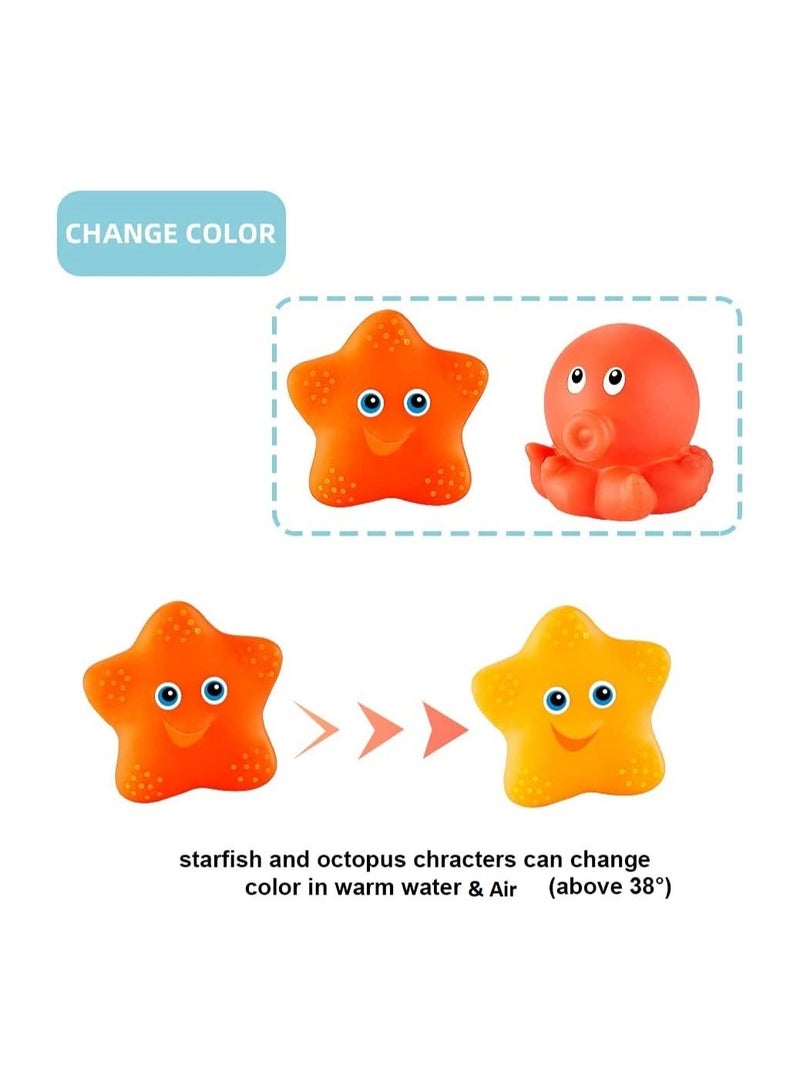 7Pcs Baby Bath Toys