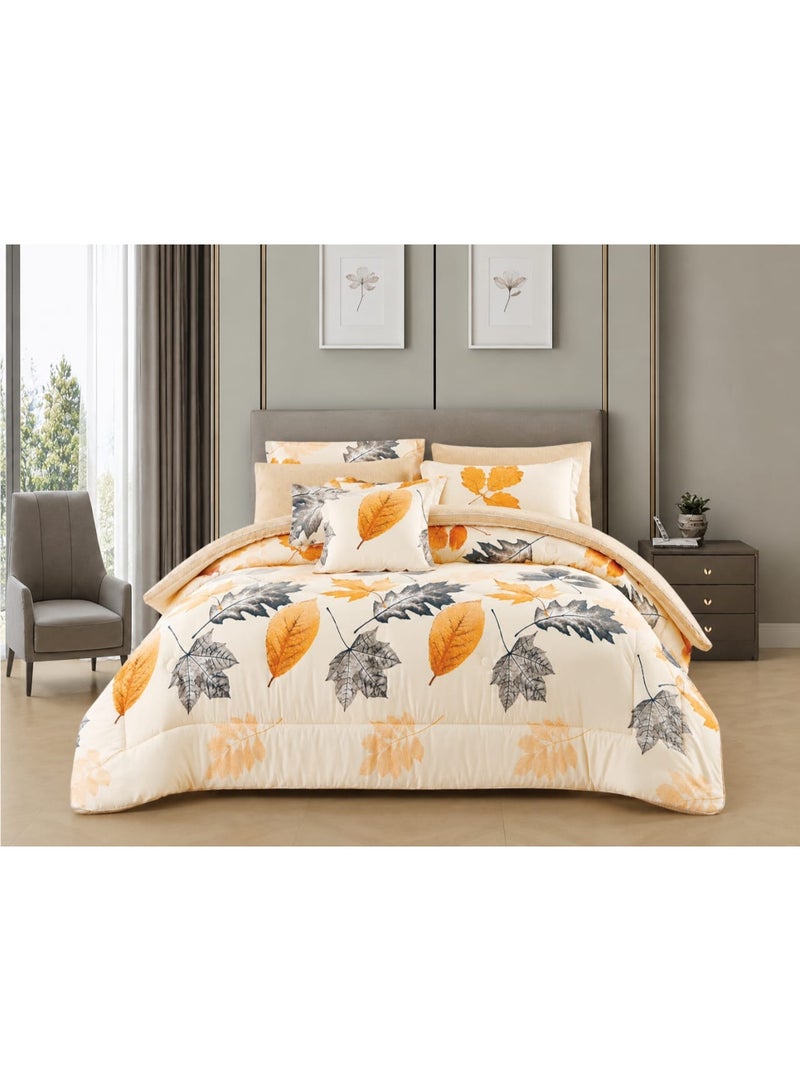 8-Piece Summer Double Bedspread Set – Ultra-Soft and Stylish Design for a Modern Bedroom - Image 2