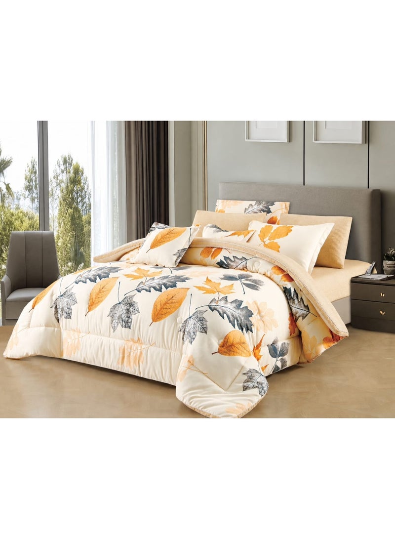 8-Piece Summer Double Bedspread Set – Ultra-Soft and Stylish Design for a Modern Bedroom - Image 3