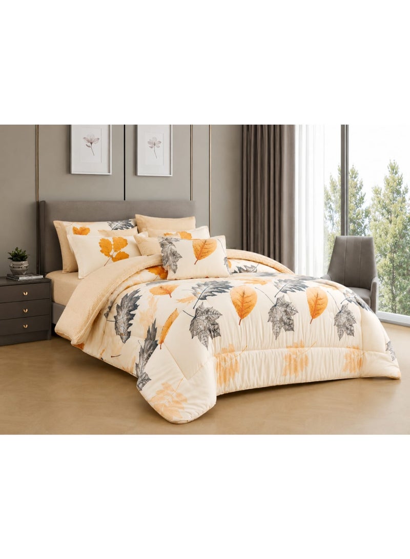 8-Piece Summer Double Bedspread Set – Ultra-Soft and Stylish Design for a Modern Bedroom - Image 1