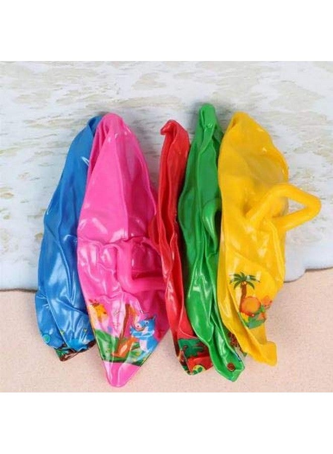 أزود كرة القفز المطاطية المصنوعة من مادة البولي فينيل كلوريد من AZOD، مقاس متوسط (متعددة الألوان) - Image 4