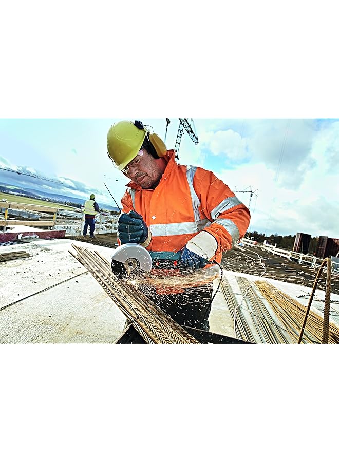 BOSCH Gws 11 125 P Angle Grinder Control Over The Tool Thanks To The Possibility Of Operating The Switch In Many Different Positions High Power And Endurance Motors Rated Input Power 1100 W - Image 2