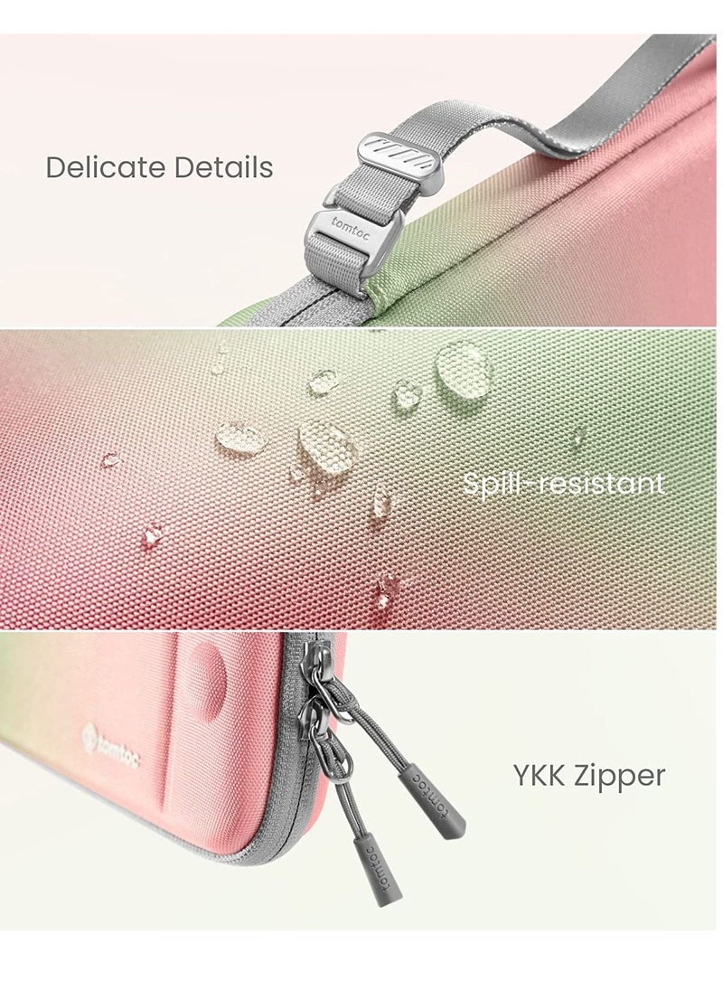 A05 Case Slim for Carrying Accessories Protective Sleeve with 10 Game Cartridges Cherry Blossom - Image 5
