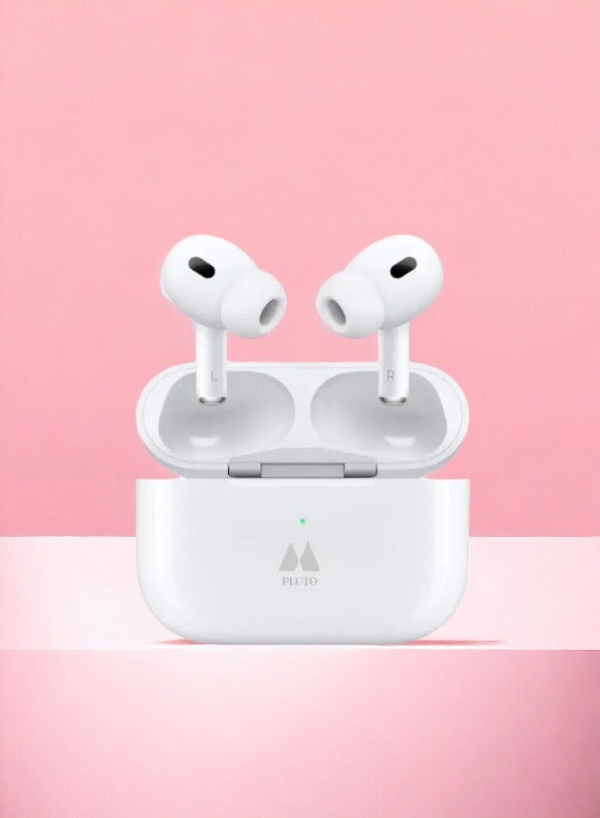 بلوتو سماعة بلوتوث برو أصلية من بلوتو الاصدار الثاني, سماعة لاسلكية بلوتوث تدعم الشحن اللاسلكي تتميز بصفاء الصوت وعزل الضوضاء تعمل على جميع الجوالات مثل آيفون, جالكسي, هواوي - Image 2