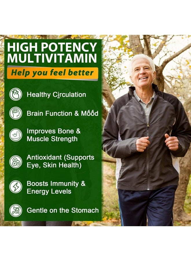 NEVISS Multivitamin For Men 50 + Plus, Sugar Free Men Multivitamins Gummies w/Omega-3, Coq10, D3k2, Calcium, Magnesium, Zinc, Vitamins A, C & E, Mens Vitamins for 𝖧𝖾❤𝖱𝗍, Antioxidant, Brain, Bone, 60cts - Image 3