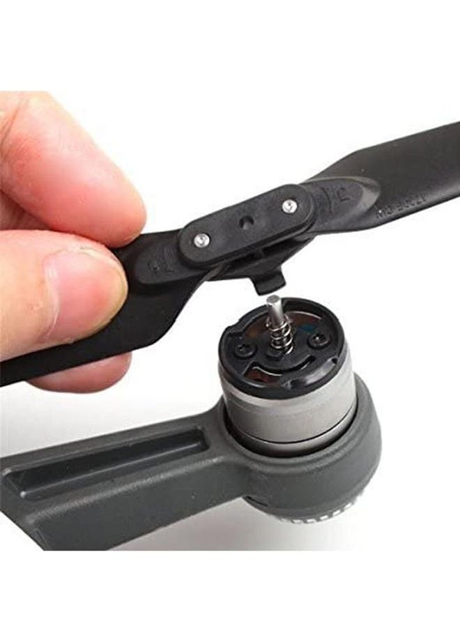 NIBEMINENT - DJI 4730F Folded Propeller Balde For Spark Drone Black - Image 1