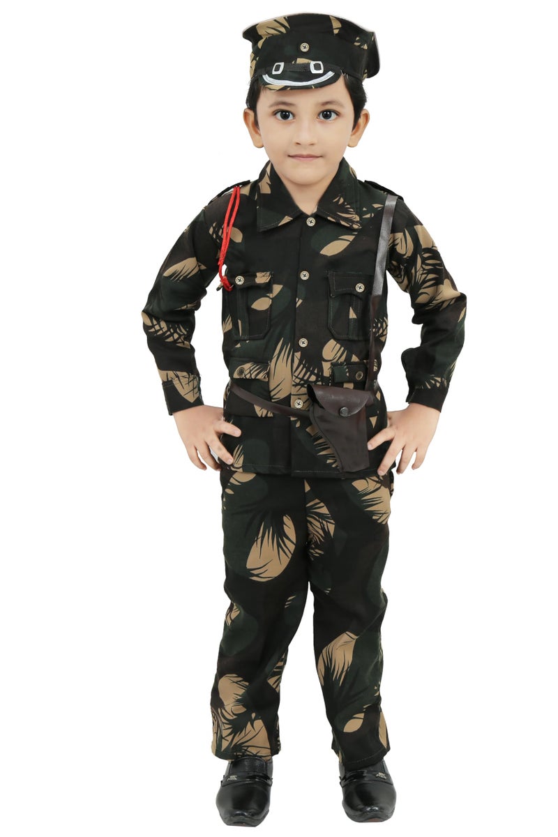 Chandrika Kids Army Costume Dress For Boys (3-6 Months) - Image 2
