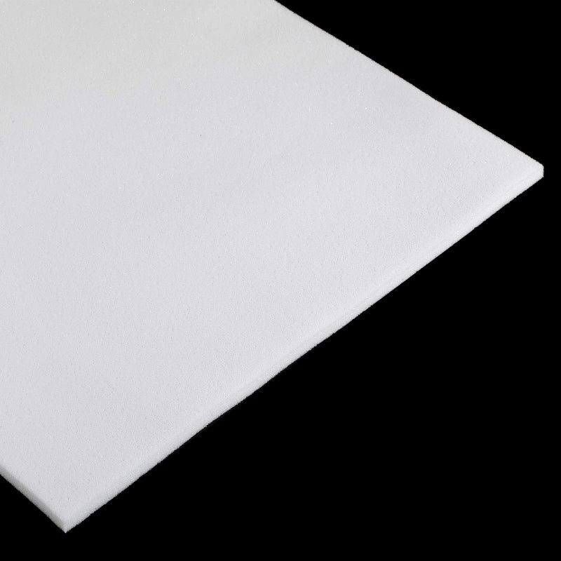 Patelai Cushion Sheet Upholstery Foam High Density Foam Padding Seat Replacement Upholstery Wrap Sponge Padding for Cushions Chairs Packing Storage and Shipping(79 x 16 x 0.4 Inch,White) - Image 3