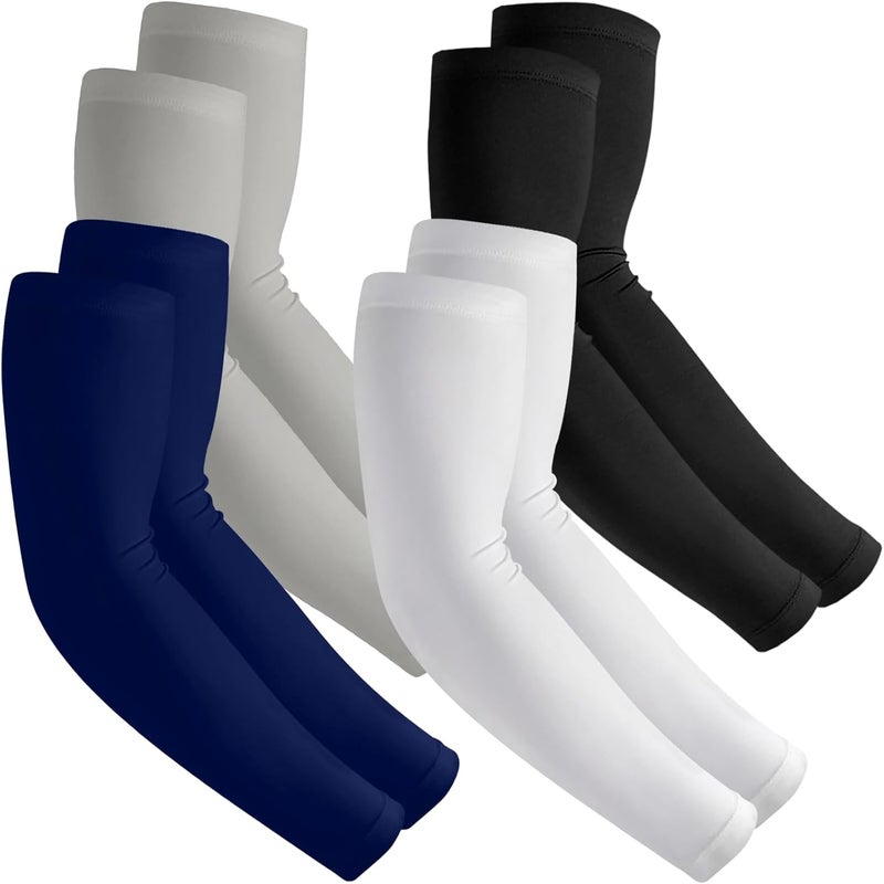 EGOFLEX Arm Sleeves for Men and Women Compression UV Sun Protection Tattoo Cover Up Baseball Basketball Football Golf Running - Image 1