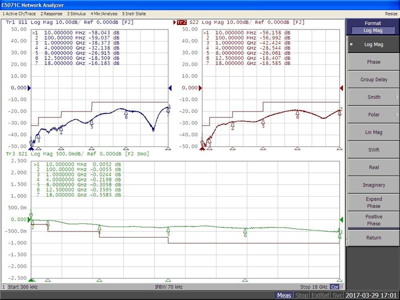 AEC DB-1001S-SA15TP-SA25TP, SMA Male to Female Inner DC Block - Image 5
