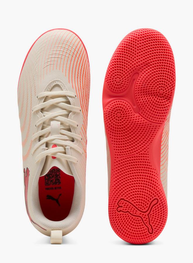 PUMA Boys Future 9 Play It Jr Lace-Up Football Indoor Shoes - Image 5