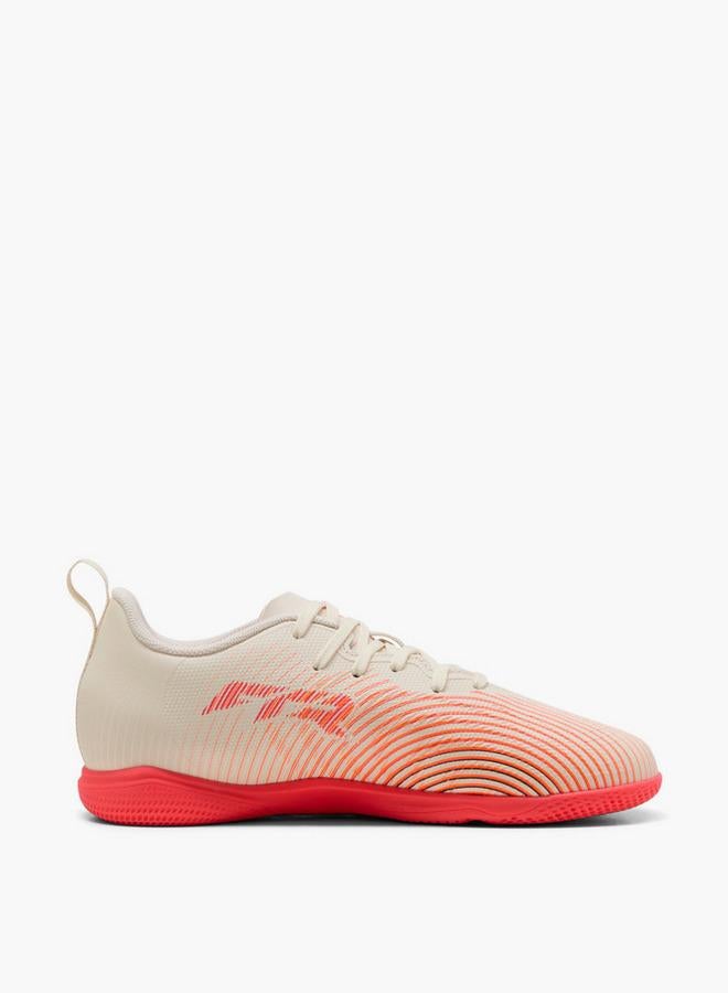 PUMA Boys Future 9 Play It Jr Lace-Up Football Indoor Shoes - Image 2
