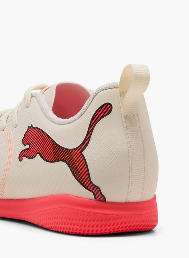 PUMA Boys Future 9 Play It Jr Lace-Up Football Indoor Shoes - Image 3