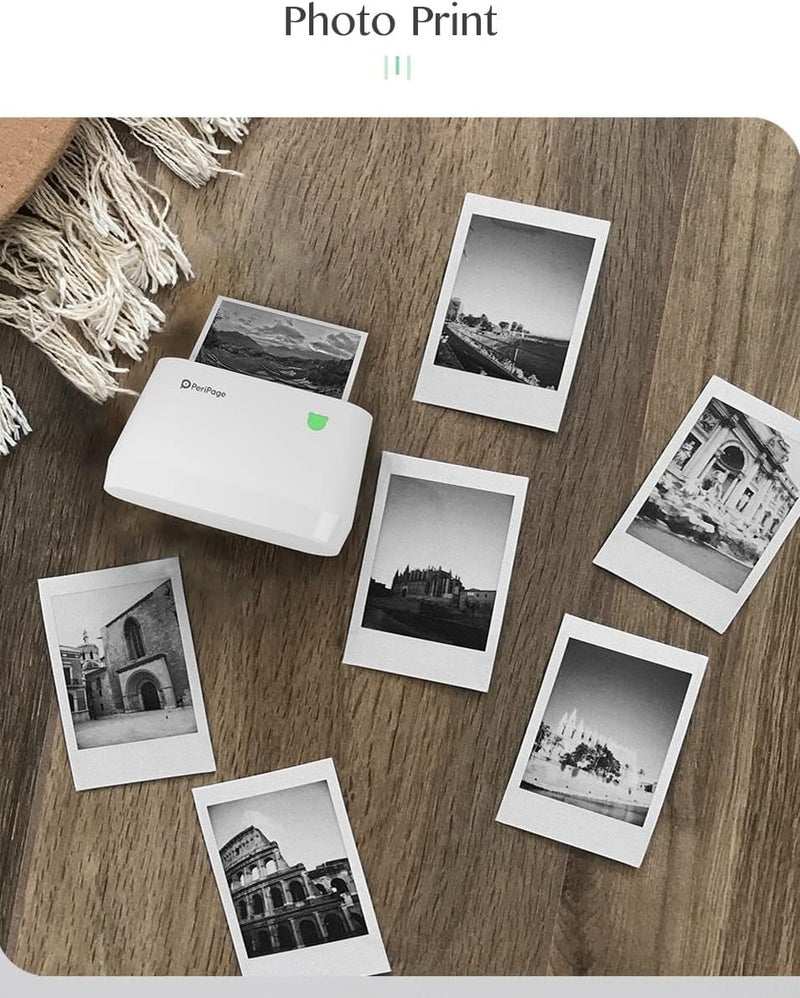 بيري بيدج ورق حراري، مقاس 107 مم × 30 مم، أبيض - Image 5