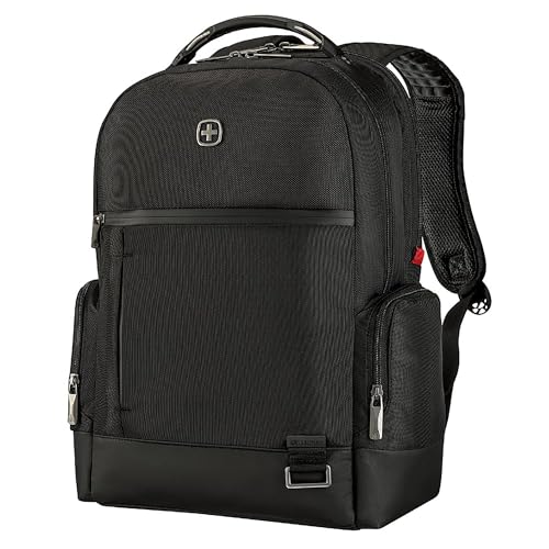 WENGER, Reload 15.6 Inches Laptop Backpack, 25 liters, Black, 612341, Travel Bag - Image 1