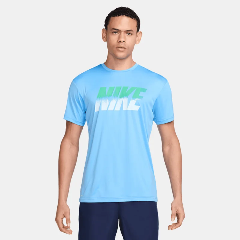 نايكي تيشيرت السباحة لوجو هيدروجارد للرجال