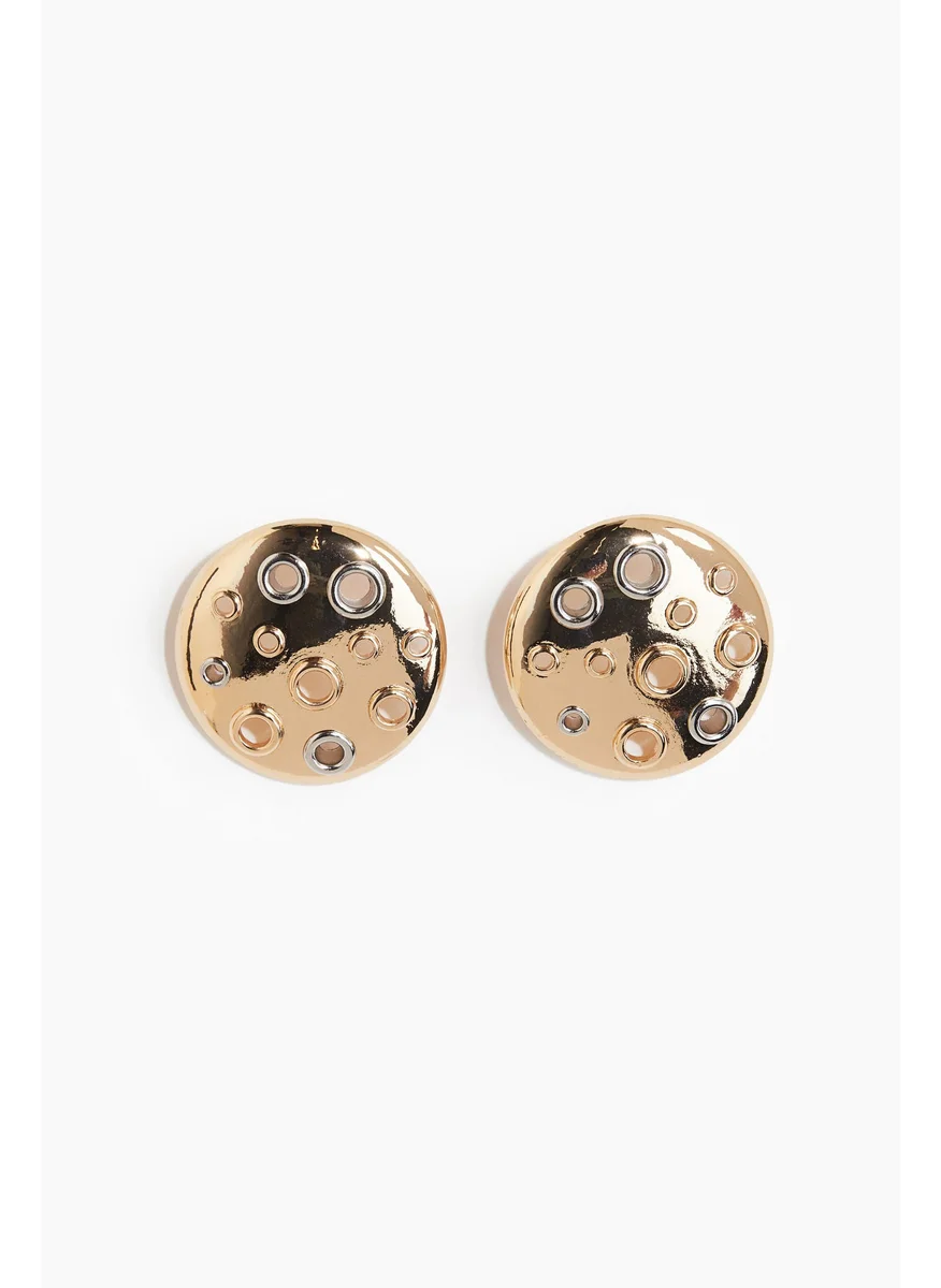 H&M Eyelet-Detail Earrings