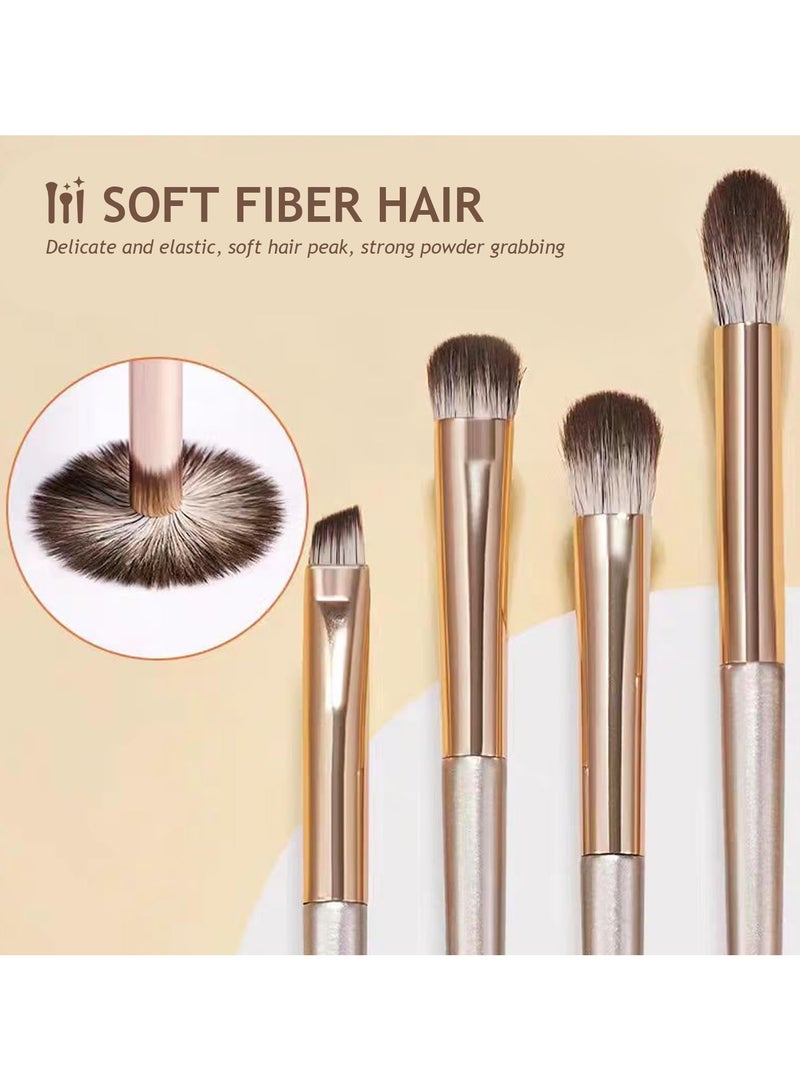 Generic 15-Piece Makeup Brush Set – Professional Brushes for Women, Including Blending, Eyebrow, Eyeshadow, Eyeliner, and Concealer Brushes  - Image 3