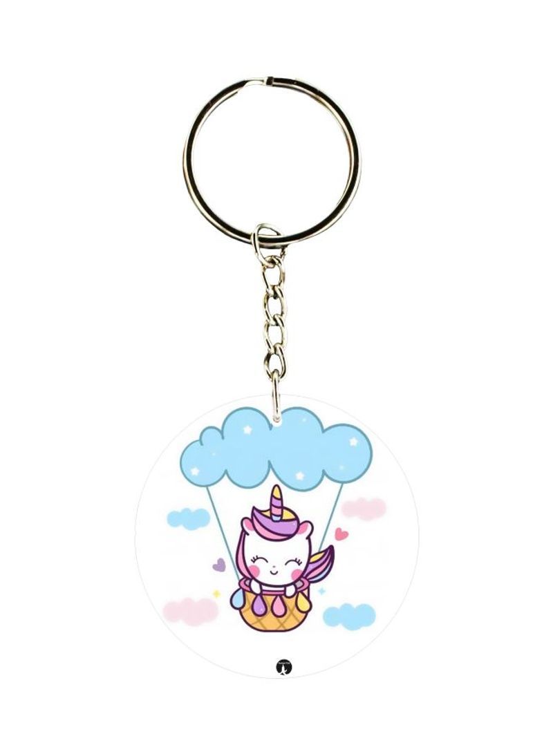 RKN Cartoon Printed Pocket Keychain