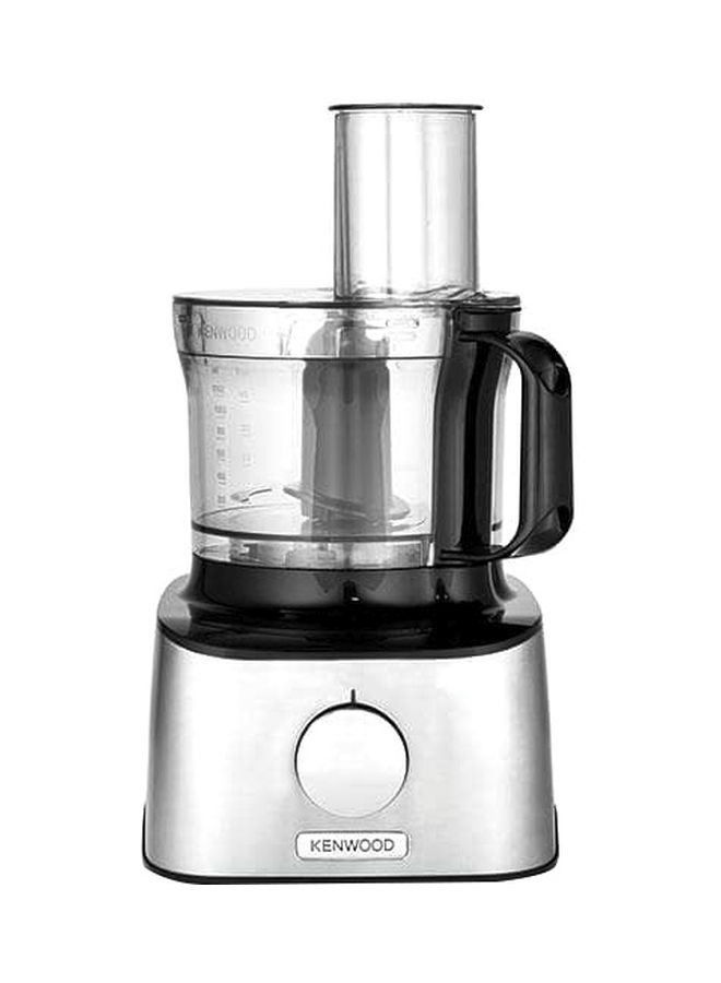 كينوود محضر طعام مالتي برو كهربائي وصغير بقدرة 800 وات 1.2 L 800 W FDM307 أسود/ فضي - Image 1